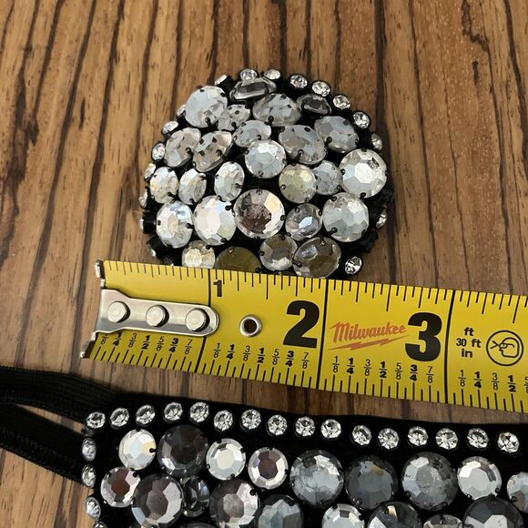 John Richmond Diamante Rhinestone Pasties and Thong Size XS - Picture 7 of 9